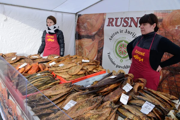 Kaziuko fair on Mar 8, 2014 in Vilnius, Lithuania — Stock Photo, Image