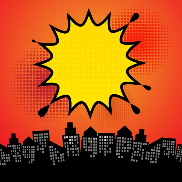 çizgi roman patlama Özet