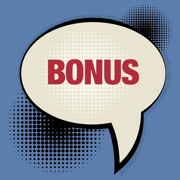 Tekst bonus — Stockvector