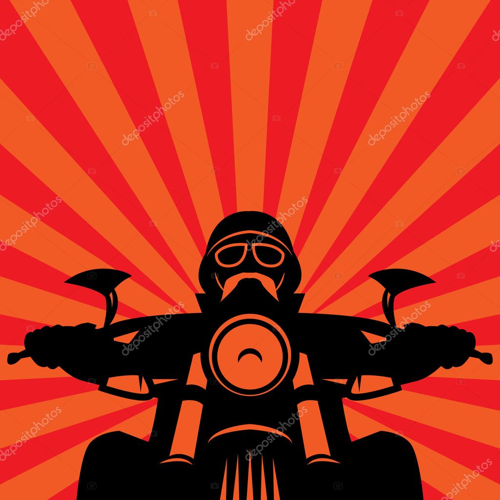 ビンテージ バイク レース ラベル ストックベクター C Fla