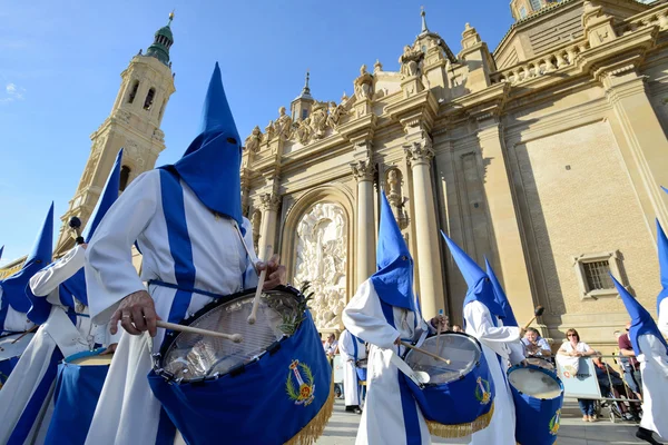 Processione del Venerdì Santo, Spagna — Foto Stock