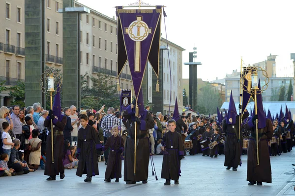 Goede vrijdag processie, Spanje — Stockfoto