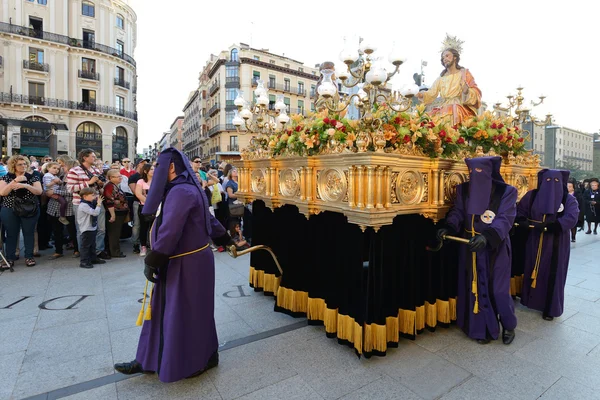 Karfreitagsprozession, Spanien — Stockfoto