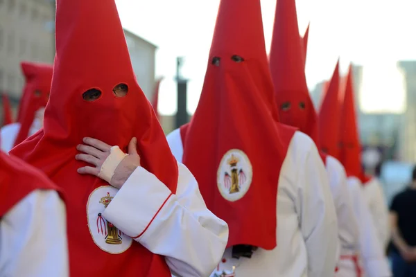 Procissão de Sexta-Feira Santa, Espanha — Fotografia de Stock