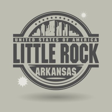 damga veya küçük rock, arkansas içinde metni etiketleme