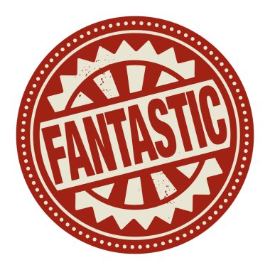 soyut damga veya fantastik metin etiketi içinde yazılı