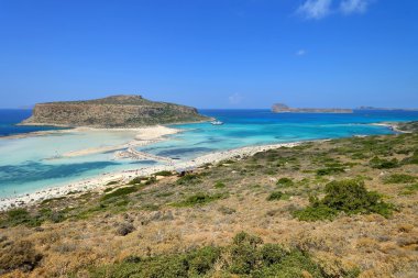 balos lagoon Panoraması