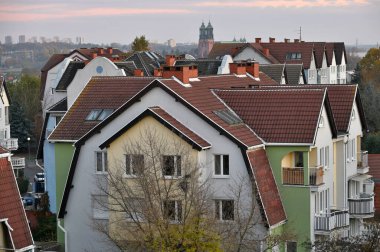 Poznan - 31 Ekim 2021: Poznan Eski Kasabası, Wielkopolska, Polonya