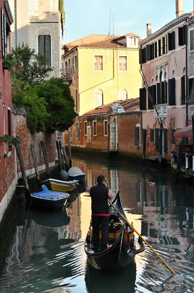 Venecia Italia Noviembre 2021 Vista Canal Venecia Italia — Foto de Stock