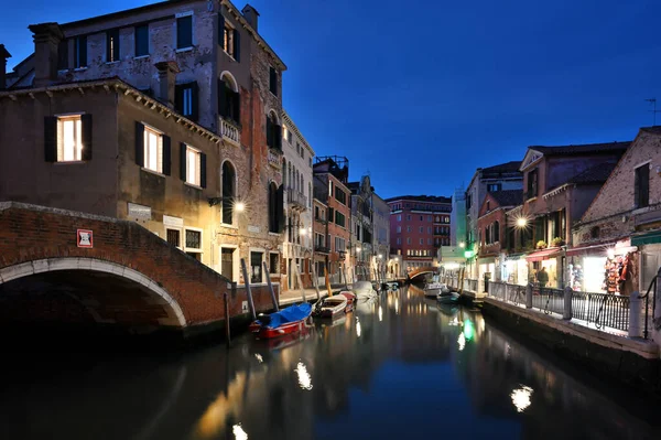 Veneza Itália Novembro 2021 Arquitetura Cidade Velha Vista Para Pequeno — Fotografia de Stock