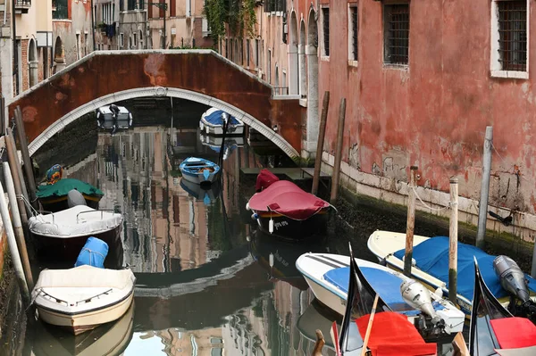 Venecia Italia Noviembre 2021 Vista Pequeño Canal Venecia Italia — Foto de Stock