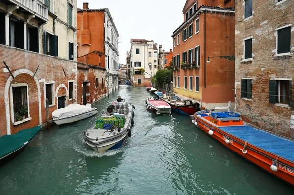 Venecia Italia Noviembre 2021 Arquitectura Del Casco Antiguo Vista Pequeño — Foto de Stock