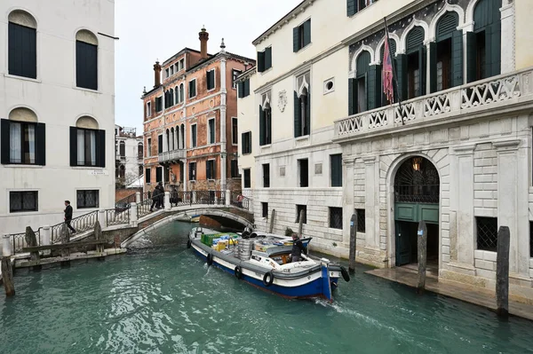 Venezia Italia Novembre 2021 Architettura Della Città Vecchia Vista Sul — Foto Stock