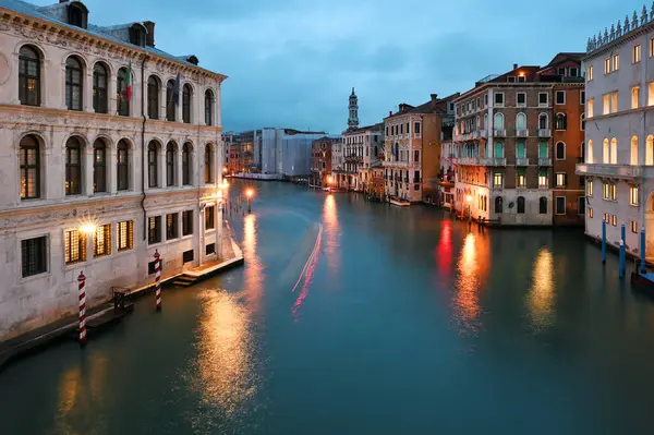 Veneza Itália Novembro 2021 Arquitetura Cidade Velha Vista Para Grande — Fotografia de Stock