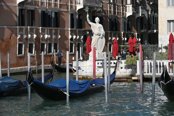 Venice Italy November 2021 Old Town Architecture View Grand Canal — Stock Photo, Image