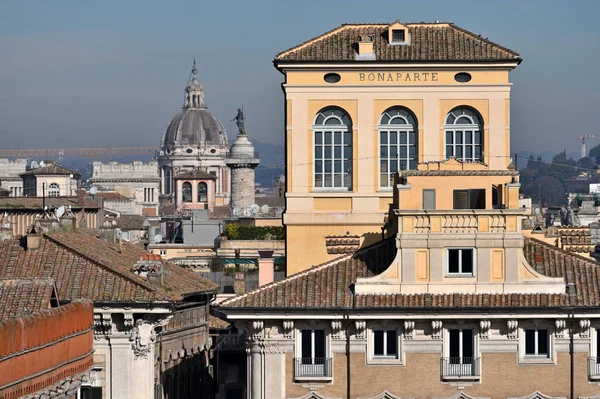 Rom Italien Februar 2022 Panorama Der Altstadt Von Rom Italien — Stockfoto
