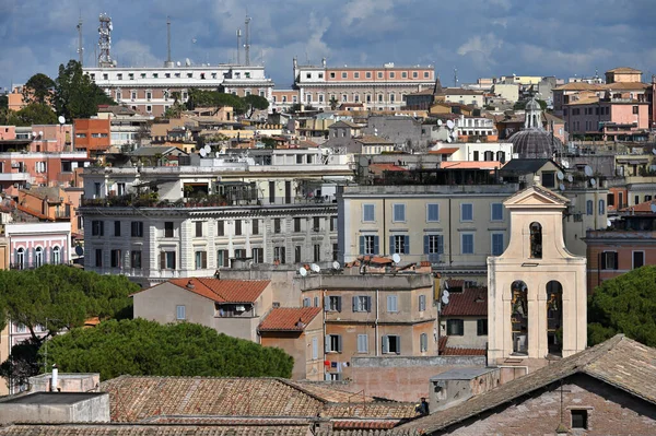 Roma Talya Şubat 2022 Roma Talya Daki Eski Şehrin Panoraması — Stok fotoğraf