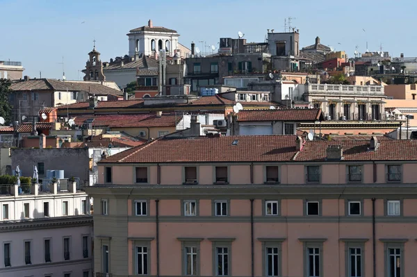 Rom Italien Februari 2022 Panorama Över Den Gamla Staden Rom — Stockfoto