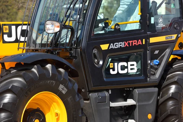 Kaunas Litvánia 2022 Március Jcb Agri Xtra Modell Traktor Jármű — Stock Fotó