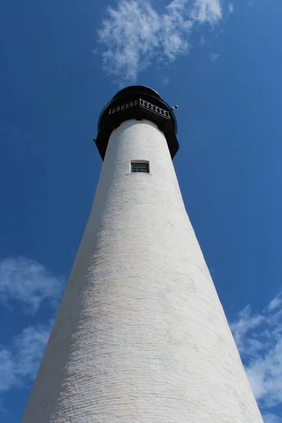 White Lighthouse Fotografie Florida — Stockfoto