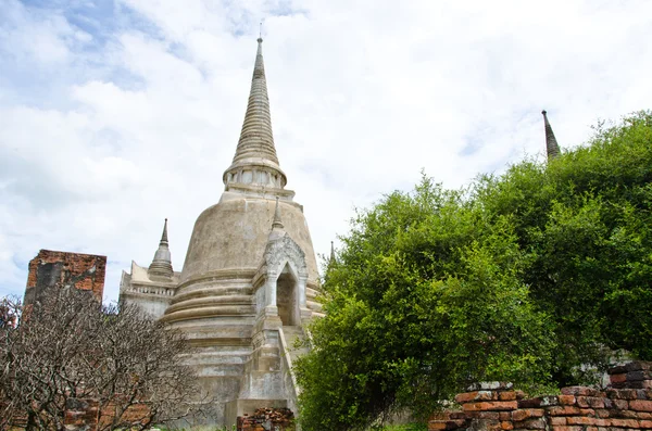 Pagoda en el templo de Ayutthaya — Foto de Stock