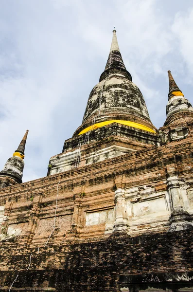 Ayutthaya, Wat Yai Chai Mongkol . — Fotografia de Stock