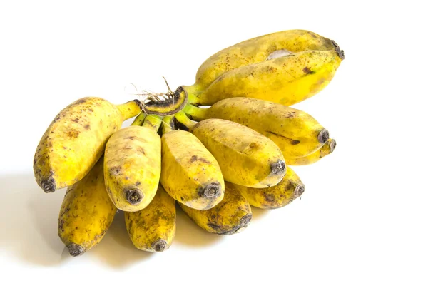 Banano amarillo tailandés aislado —  Fotos de Stock