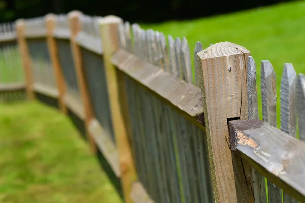 Recinzione in legno — Foto Stock