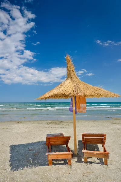 Beach chair — Stock Photo, Image