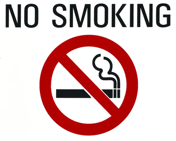 Zakaz palenia — Zdjęcie stockowe
