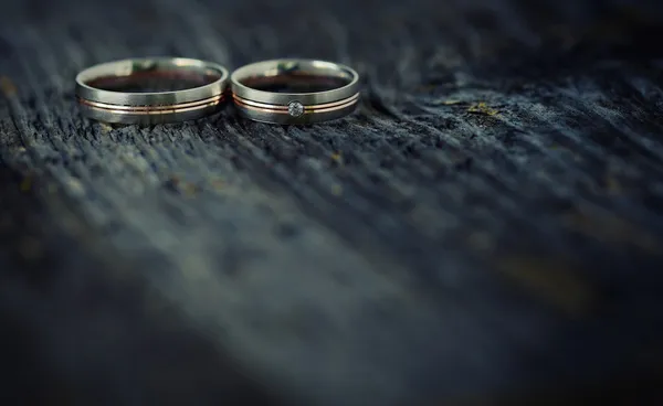 Wedding rings — Stock Photo, Image