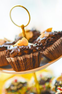 Çikolatalı fincan kek