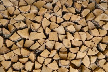 Stack of wood clipart