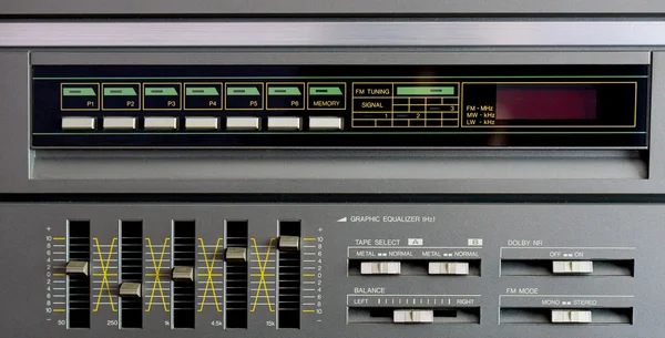 Knappar kassettband — Stockfoto
