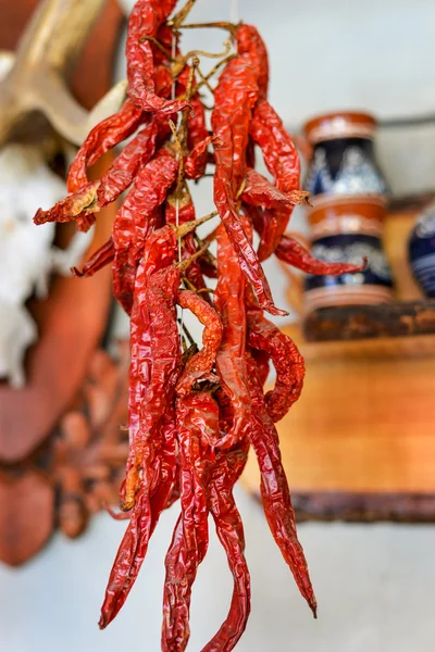 Hot peppers — Stock Photo, Image