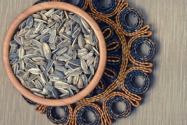 Seeds of sunflower — Stock Photo, Image