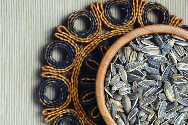 Seeds of sunflower — Stock Photo, Image