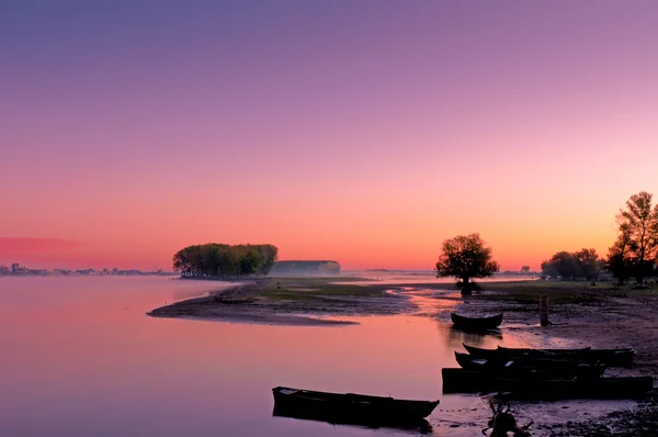 Paisagem do nascer do sol — Fotografia de Stock