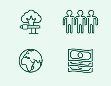 Simge, dünya çapında büyük bir orman tahribatı konusuna odaklanmış durumda. Ülkeler arasında ormanların tahrip edilmesini ve yeniden ağaçlandırılmasını önleme anlaşmaları