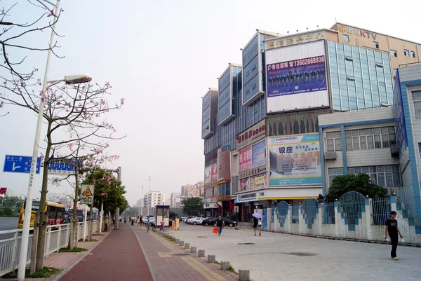 Il traffico urbano, Shenzhen in Cina — Foto Stock