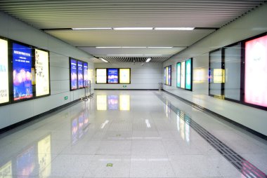 Metro istasyonunda, shenzhen, Çin