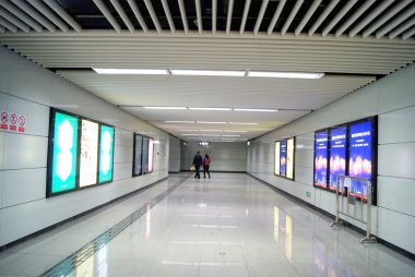 Metro istasyonunda, shenzhen, Çin