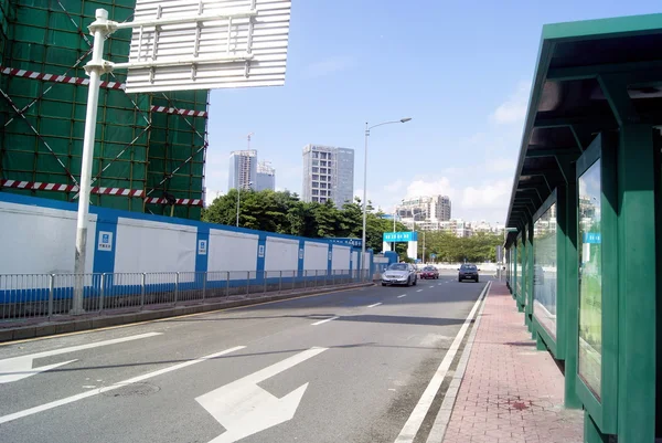 Traffico cittadino, a Shenzhen, Cina — Foto Stock