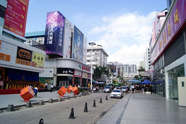 Városi forgalom, Shenzhen, Kína Stock Fotó