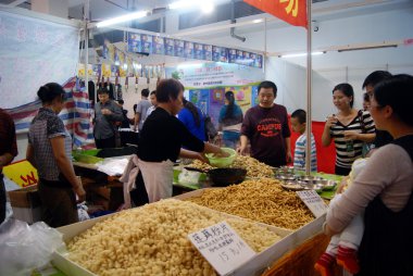 shenzhen Çin 2012 baoan alışveriş Festivali