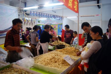 shenzhen Çin 2012 baoan alışveriş Festivali
