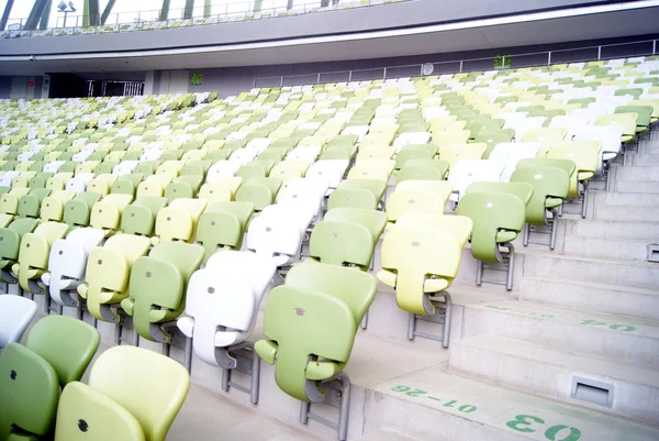 The seat chair, in shenzhen baoan stadium, China — Stock Photo, Image