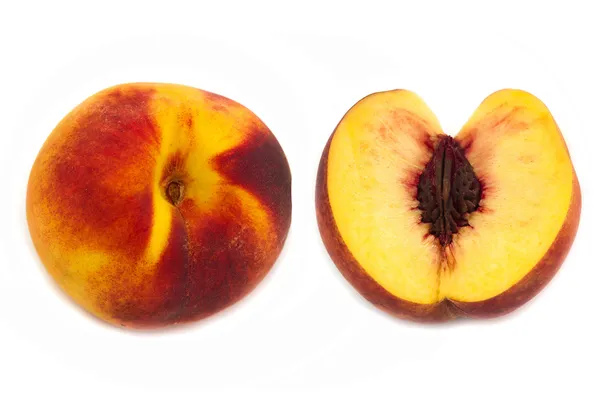 Peaches isolated — Stock Photo, Image