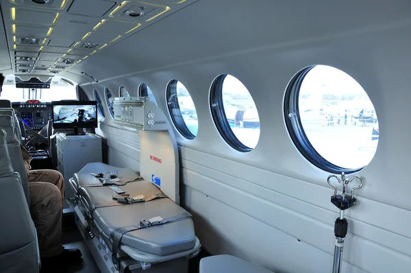 A ambulância aérea Fotografias De Stock Royalty-Free