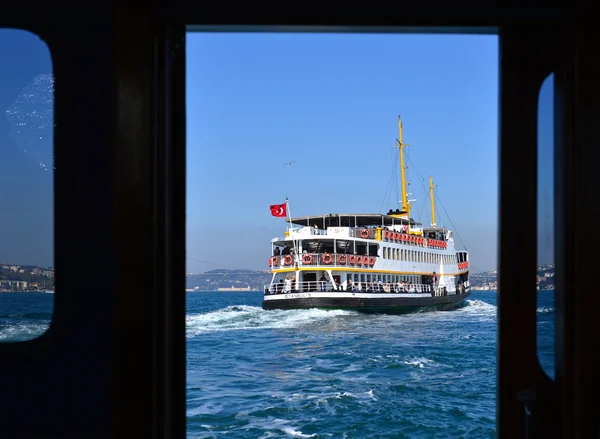 Паром Стамбул, Турция — стоковое фото